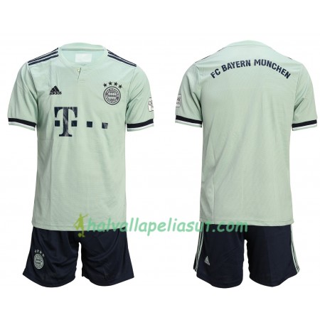 Jalkapallo Pelipaidat FC Bayern München Lasten Vieraspaita 2018-2019 Lyhythihainen